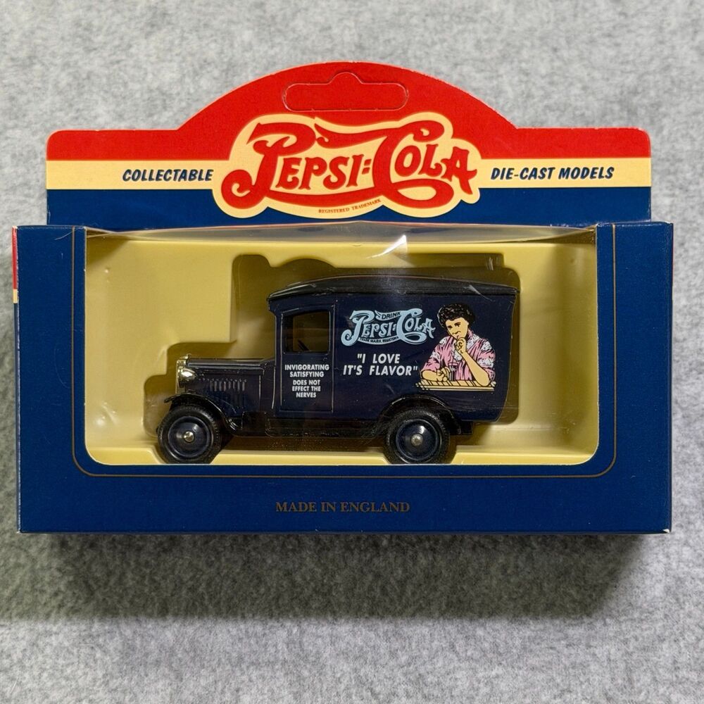 Lledo Pepsi-Cola 1934 Chevrolet Van Die-Cast Model 21038 Made in England NIB